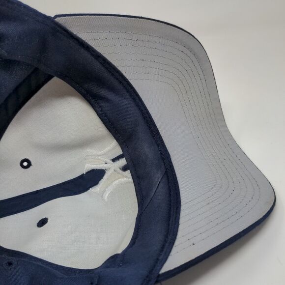 Signatures Men's Snapback New York Yankees Hat Cap Blue OSFA Embroidered Logo - Picture 11 of 12